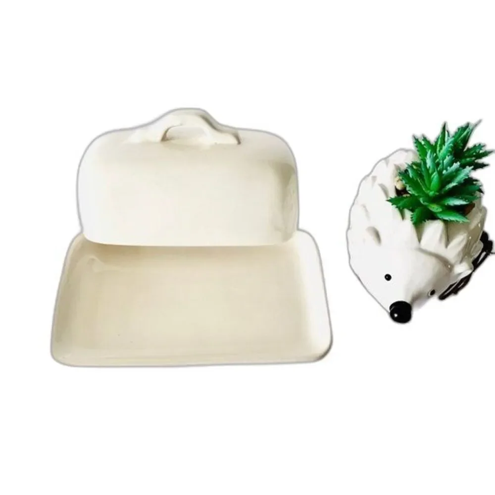 Rae‎ Dunn Butter Dish “Gobble” Farmhouse Fall Kitchen Dining Home Decor